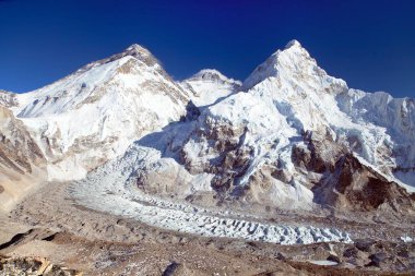 Pumo RI temel kampından Everest Dağı