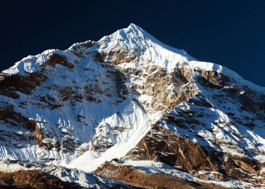 Peak 7 VII, Makalu Barun national park, Nepal clipart