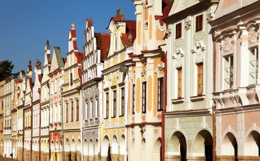 Telc kent Rönesans binalarla