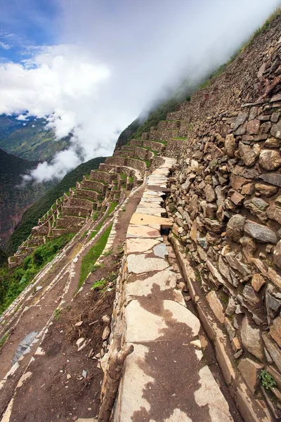 Choquequirao, jeden z nejlepších zřícenin Inca v Peru — Stock fotografie