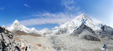 Himalaya dağ Everest Dağı yakınlarında