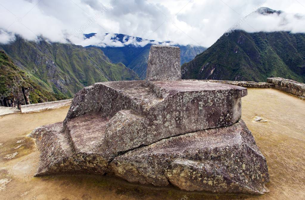 Machu Picchu, Intihuatana stone,