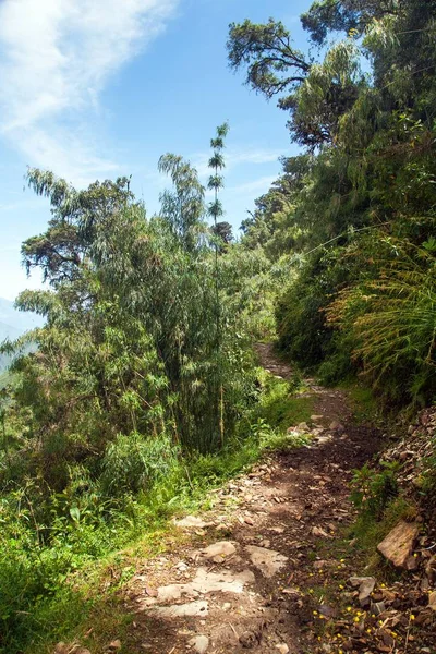 Choquequirao trekking inca trail — Foto Stock