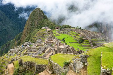 Machu Picchu, Perulu inka kasabasının panoramik manzarası