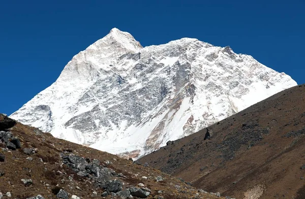 马卡鲁峰山, 巴润山谷, 尼泊尔喜马拉雅山 — 图库照片