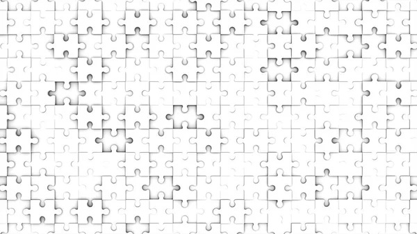 일러스트 퍼즐의 시야입니다 흑백의 일러스트 — 스톡 사진
