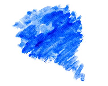 Mavi soyut su renk fırça stoke arka plan dokusu