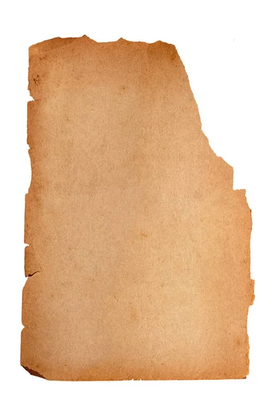 Vintage Oude Bruine Papieren Textuur Achtergrond — Stockfoto