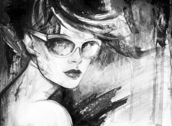 Illustration Mode Aquarelle Peinture — Photo