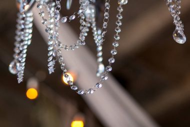 Açık renkli lamba kristal