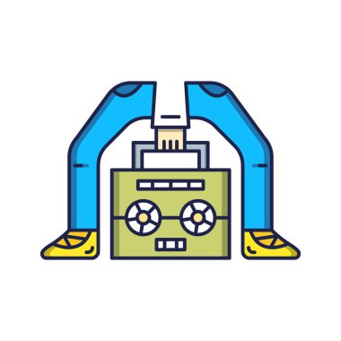 Adam müzik aletleriyle