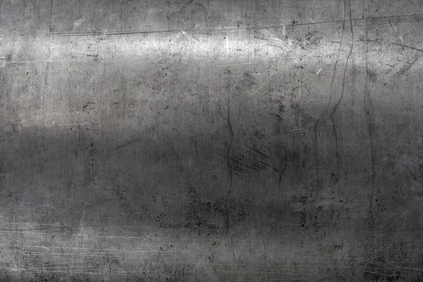 老划痕金属纹理 钢背景 — 图库照片