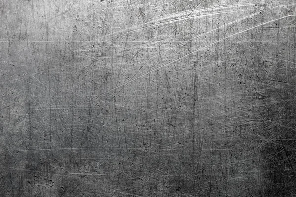 Old Scratched Metal Texture Steel Background — Stock Photo, Image