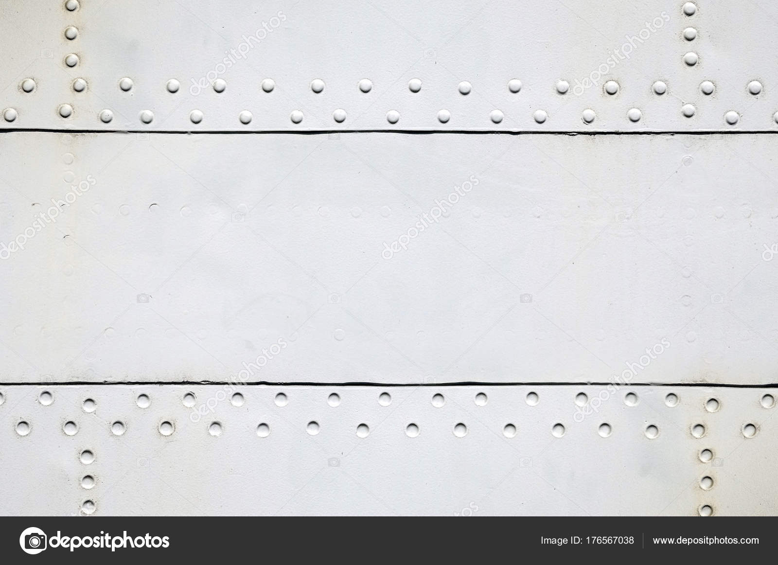 White Metal Texture Rivets Steel Background Stock Photo by ©Ensuper  176567038