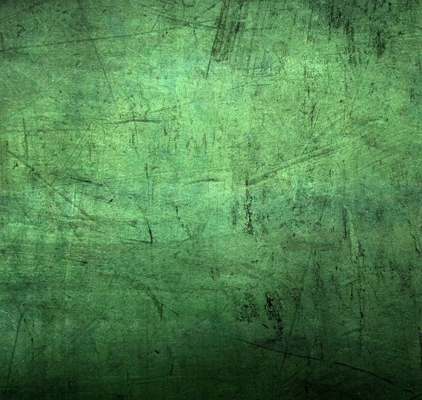 Fondo Grunge Verde Con Arañazos — Foto de Stock