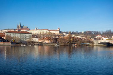 Cathedral St. Vitus, Prag Kalesi ve Vltava Nehri