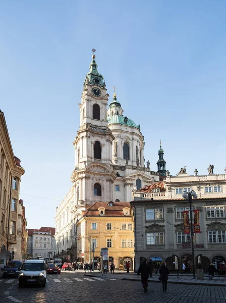 St. Nicholas Church (Mala Strana), Praag — Stockfoto
