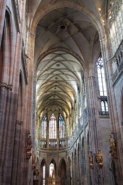 Prag'ın Gotik mücevher, St. Vitus Katedrali iç