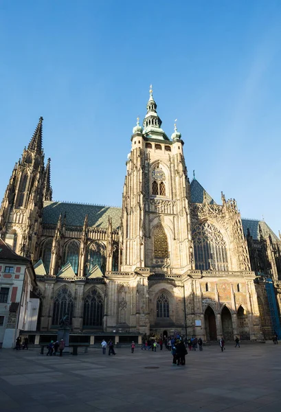 St. Vitus cathedral in Prague Czech Republic — Stock Photo, Image