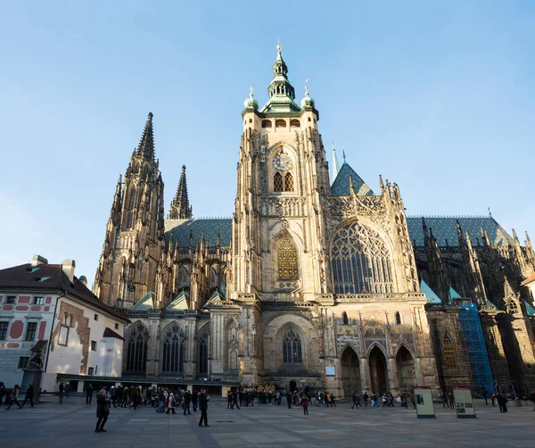 Cattedrale di San Vito a Praga Repubblica Ceca — Foto Stock