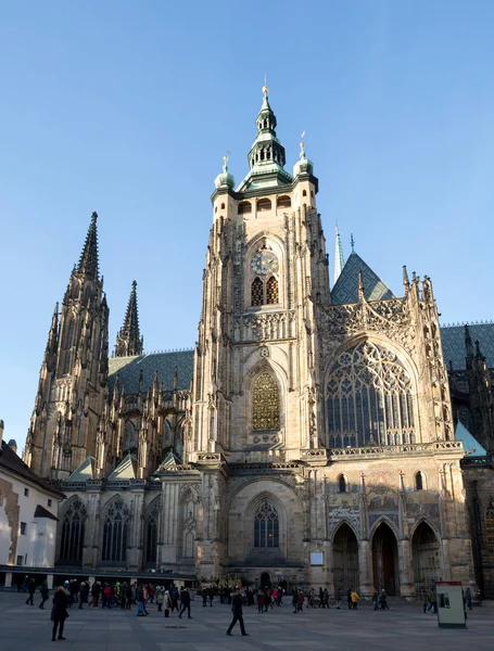 St. Vitus cathedral in Prague Czech Republic — Stock Photo, Image