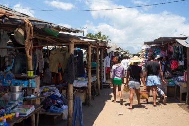 Madagaskar Market'te Madagaskarlı halklar