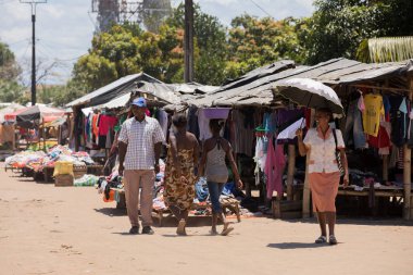 Madagaskar Market'te Madagaskarlı halklar