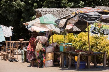 Madagaskar Market'te Madagaskarlı halklar