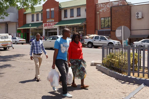 Strada a Francis Town, Botswana — Foto Stock