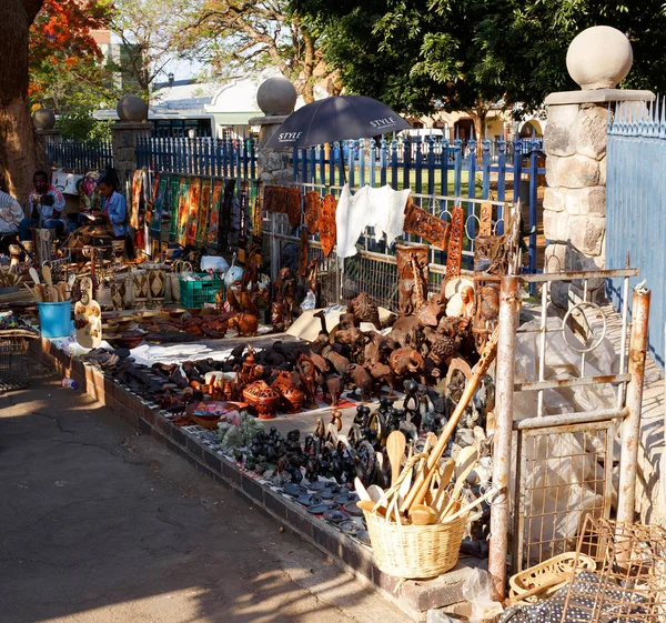 Street in Bulawayo Zimbabwe — Stock Photo, Image