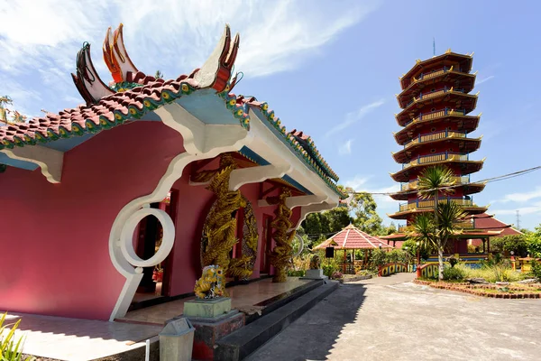 Pagoda Ekayana, Tomohon, Sulawesi Utara — Stock Photo, Image