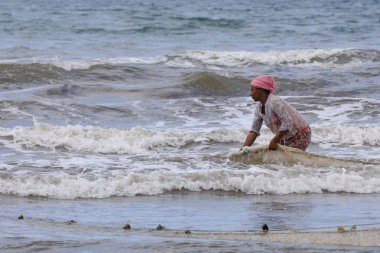 Yerel Madagaskarlı balıkçılar balıkçılık deniz, Madagaskar