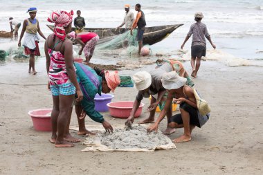 Yerel Madagaskarlı balıkçılar balıkçılık deniz, Madagaskar