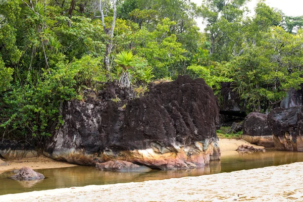 Krajobraz Park Narodowy Masoala, Madagaskar — Zdjęcie stockowe