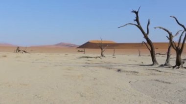 Namib Çölü, Namibia, Afrika manzara Sossusvlei