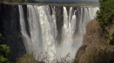 Victoria falls, Zimbabwe, Afrika vahşi manzara