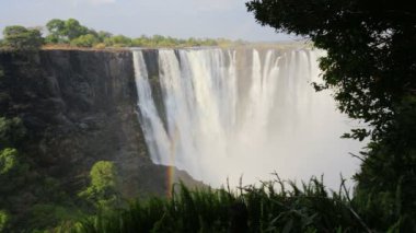 Victoria falls, Zimbabwe, Afrika vahşi manzara