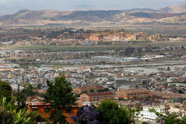 Paisaje urbano Antananarivo, capital de Madagascar — Foto de Stock