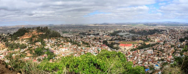 Panorama of Antananarivo capital of Madagascar — Stock Photo, Image