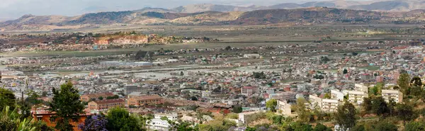 Panorama of Antananarivo capital of Madagascar — Stock Photo, Image