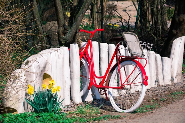 Bicicleta retro indigna —  Fotos de Stock