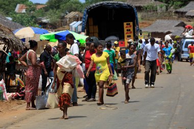 Kırsal şehir Madagaskar Sofya'da Madagaskarlı halklar