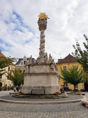Tarihi bina merkezi Sopron içinde