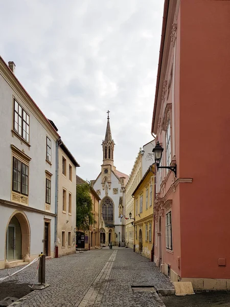 Edifício histórico no centro de Sopron — Fotografia de Stock