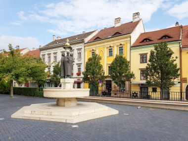 Tarihi bina merkezi Sopron içinde