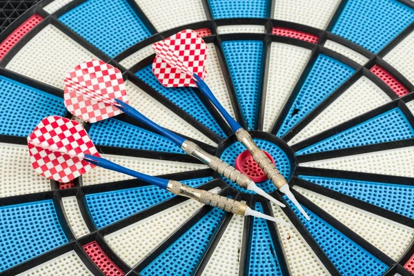 Old darts board — Stock Photo, Image