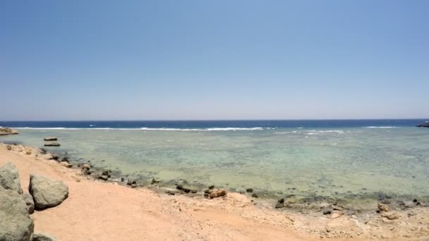 Costa do mar Vermelho, Egito — Vídeo de Stock