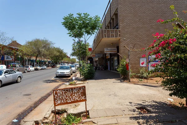 Calle Francis Town, Botswana — Foto de Stock