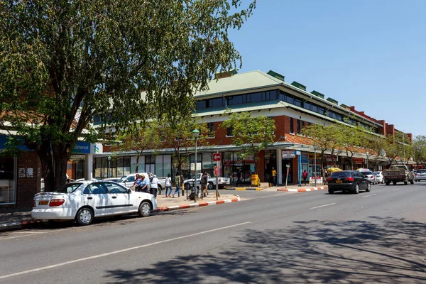 Street in Francis Town, Botswana — Stock Photo, Image