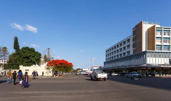 Street in Bulawayo City, Zimbabwe — Stock Photo, Image